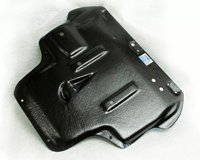 Защита картера из композитного материала CARBON Hyundai Sonata (с 2010 г.) 2.0, 2.4 (с боковыми пыльниками)