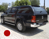 Кунг (крыша пикапа) Afcarfiber модель Canopy Camlı. Цвет кунга Красный 9310 для автомобиля VW Amarok