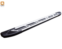 Порог алюминиевый Can Отомотив HOCR.53.1048 (Corund Silver) на автомобиль Хонда CR-V (2012-)