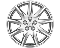 Оригинальный диск колесный литой Podium 16" для Toyota Verso(2009-) PZ406-E8675-ZT -- серебристый глянцевый