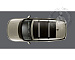 VPLGR0078 Рейлинги на крышу Silver для Range Rover 2013