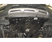 Защита картера из композитного материала CARBON Hyundai Santa Fe (с 2012 г.) 2.4, 2.2CRDi
