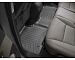 Передние и задние коврики салона полиуретановые для автомобиля Hyundai Santa Fe (2013-). 44440-1-2 Weathertech, комплект 4 шт., цвет черный