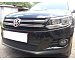 Защита радиатора для автомобиля Volkswagen Tiguan Sport&Style 2012- black. ZR.VW.TIG.SS.12.b
