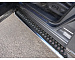 Боковые пороги с площадкой 60,3 мм ТСС NISPAT14-13 на автомобиль Nissan Pathfinder 2014