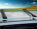 FICO R-47 Безшумный аэродинамический автобагажник на продольные рейлинги 1100 - 1200мм. Цвет черный. 