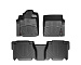 442771-440933 Weathertech передние и задние коврики салона полиуретановые, комплект 4 шт., цвет черный. Для автомобиля Toyota Tundra (2007-2011)