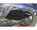 Защита картера из композитного материала CARBON Opel Meriva / Corsa C / Combo