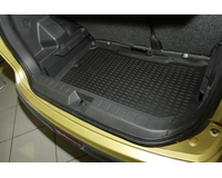 CARNIS00008 NOVLINE Коврик в багажник NISSAN NOTE 2005--, хб. (полиуретан) черный