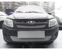 Решетка радиатора для автомобиля Lada Гранта (2 шт) chrome. ZR.LAD.GR.c