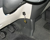 Бесштыревой блокиратор DRAGON на автомобиль FORD TRANSIT (2015-) мех. 6 ст. КП