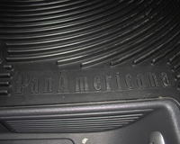 Оригинальныe Резиновые коврики Volkswagen Original PanAmericana передние, цвет черный