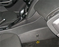 Бесштыревой замок DRAGON на автомобиль FORD FOCUS III (2015-) авт. POWERSHIFT КП