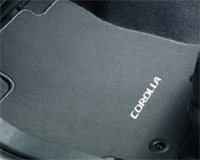 Набор оригинальных ворсовых ковриков для автомобиля Toyota Corolla (c 2013) PZ49C-E3353-FA