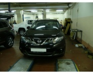 Установка VIP датчиков парковки META комплект передние и задние, автомобиль Nissan Murano