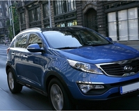 Подножки боковые оригинальные KIA SPORTAGE 2010-- MOBIS BP3WF37