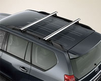Комплект поперечин багажника (а/м c рейлингами) для автомобиля LC Prado 150 2009-/2013-. Оригинал Toyota. PZ403-J0622-00