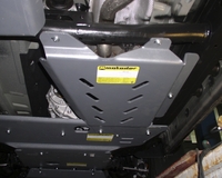 382709 MOTODOR  Защита глушитель алюминий  8 мм. Количество щитов 1 / Вес защиты 8,05кг. Для автомобиля Volkswagen Amarok 2010> ставится совместно с 382701 V=2,0TDi