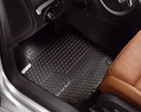 001K1061501A528 Оригинальныe Резиновые коврики Volkswagen Original Golf 6 передние, цвет серый