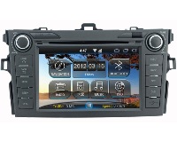 Штатное головное устройство TOYOTA Corolla 2007-12 INCAR AHR-2284CO (Android)