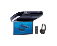  Alpine PKG-2100P потолочный монитор 10 дюймов с встроенным DVD, установочный комплект и установка оборудования на автомобиль.