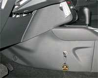 Бесштыревой блокиратор DRAGON на автомобиль CITROEN C4 (2011-) авт. TIPTRONIC КП