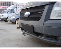 Защитная сетка автомобиля Ford Транзит 2006-2015 низ black. ZR.FOR.TRA.06-15.bot.b