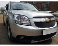 Решетка на радиатор на автомобиль Chevrolet Orlando 2011- black низ. ZR.CH.ORL.bot.b