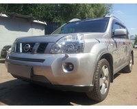 Решетка радиатора для автомобиля Nissan ИКС-трейл 2007 - 2010 chrome низ. ZR.NIS.X-TR.07-10.bot.c