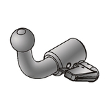 E4714AS ТСУ Фаркоп ARAGON CITROEN C4 3,5Doors (COUPE) 2004--, PEUGEOT 307 04-2001--