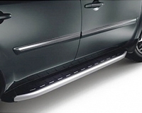 Пороги алюминиевые для автомобиля Nissan Qashqai +2 (2009-) Can Otomotiv (Alyans) NIQ2.47.2083