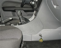 Бесштыревой блокиратор ДРАГОН на автомобиль FORD FOCUS II ST (2007-2011) мех. 6 ст. КП