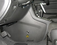 Бесштыревой замок DRAGON на автомобиль CHEVROLET CAPTIVA (2012-) авт. TIPTRONIC КП