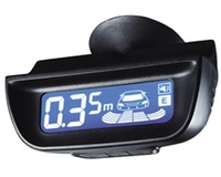 ParkMaster 8DJ29 - Восьми датчиковая парковка для переднего и заднего бампера.  LCD-индикатор с функцией диагностики выносных элементов (фаркоп, внешнее запасное колесо и т.д.) 