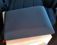 005M0886327G83V Оригинальный подлокотник заднего дивана автомобиля Volkswagen Original (цвет - "титаново-черный", ткань) подходит для VW TIGUAN