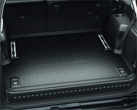 Коврик в багажник 5мест (с рейлингами) для автомобиля LC Prado 150 2009-/2013-. Оригинал Toyota. PZ434-J2303-PJ