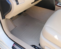 Набор оригинальных резиновых ковриков для автомобиля Toyota Camry(11-/14-) PZ49L-V0353-RJ -- цвет бежевый