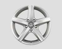 5G00714968Z8 Оригинальные литые диски Volkswagen R16 дизайн Aspen Brillantsilber