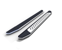 Порог ступенька Rival A173AL.4101.2 комплект с крепежом для автомобиля Ниссан Кашкай с 2006 г.в.