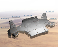 Алюминиевая защита квадроцикла 444.7207.2 для UTV Can-Am Maverick