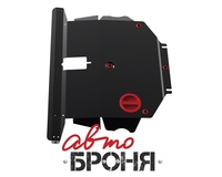 Защита картера и КПП АвтоБРОНЯ сталь 2мм. на автомобиль Тойота Fielder (2002-2006), V - все
