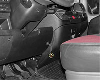 Бесштыревой замок DRAGON на автомобиль FIAT DUCATO (2012-) мех. КП