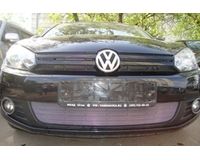 Решетка радиатора на автомобиль Фольксваген Гольф VI chrome. ZR.VW.GVI.c
