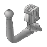 E0805AV ТСУ Фаркоп ARAGON BMW X3 2004-2010
