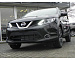 Сетка в бампер для автомобиля Ниссан Qashqai 2014- black. ZR.NIS.QAS.14.b