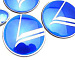 Эмблема с логотипом для колпаков SKS