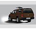 602217W7W Оригинальная крыша пикапа Кунг Road Ranger RH03 Profi Volkswagen Original цвет 7W7W коричневый мендоза  для Volkswagen Amarok 