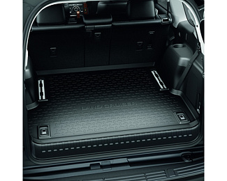 Коврик в багажник 5мест (с рейлингами) для автомобиля LC Prado 150 2009-/2013-. Оригинал Toyota. PZ434-J2303-PJ