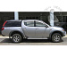 2011997548SED Металлическая крыша кузова (Кунг) Sammitr. Для автомобиля  Mitsubishi L200 цвет серебристый металлик A66. 