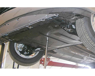 Защита картера из композитного материала CARBON Honda Civic 4D (с 2005-2011 гг.)